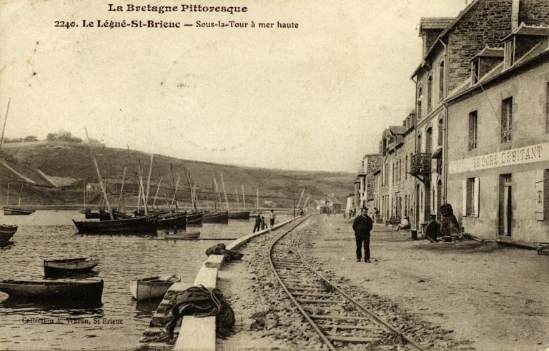 Les voies ferrées du port de Saint-Brieuc-Le Légué (Saint-Brieuc ; Plérin-sur-Mer) TRAVAIL EN COURS