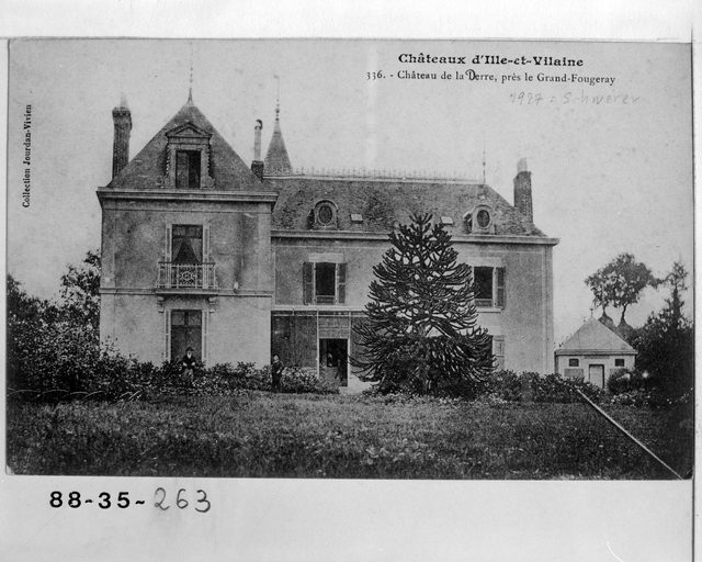 Demeure dite château de la Derre (Grand-Fougeray)