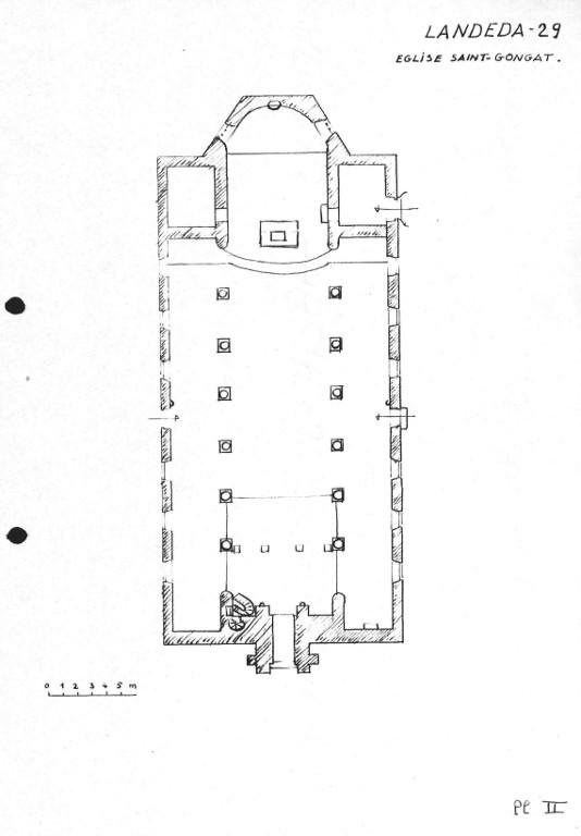 Église paroissiale Saint-Congar, place de l'Europe (Landéda) - (ancienne enquête thématique départementale)