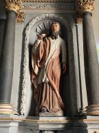 Statue : Saint Nicodème, église Saint-Samson (Helléan)