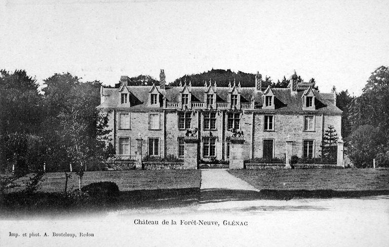 Château, la Forêt Neuve (Glénac fusionnée en Gacilly en 2017)