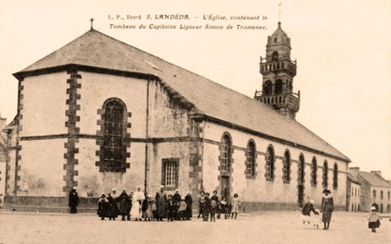 Église paroissiale Saint-Congar, place de l'Europe (Landéda) - (ancienne enquête thématique départementale)