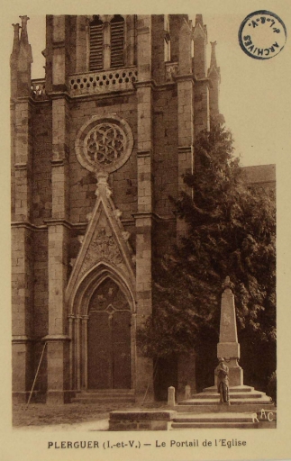 Eglise paroissiale Sainte-Trinité, Saint-Augustin (Plerguer)