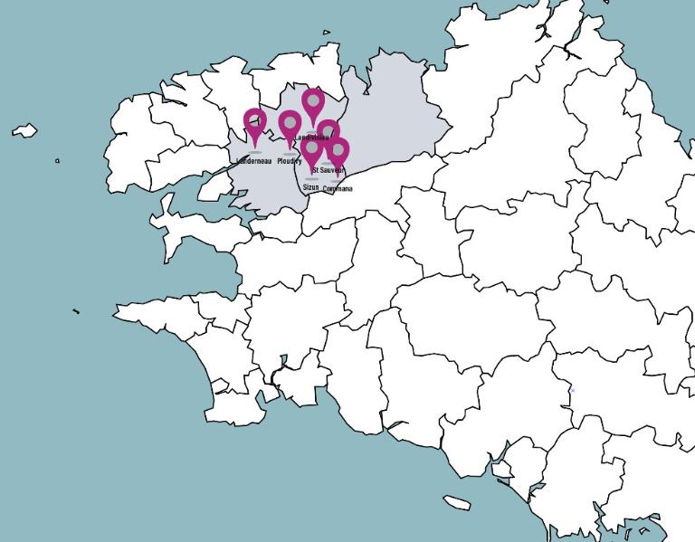 Inventaire des ateliers ruraux liés à la Société linière du Finistère