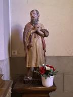 Statue : Saint Nicodème, église paroissiale Saint Michel (Monteneuf)