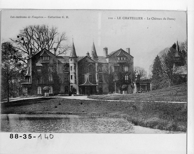 Château du Fretay (détruit) (Le Châtellier)