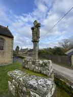 Croix de cimetière, chapelle Saint-Méen, le Borne (Guégon)