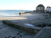 Jetée dite Petit Port, quai de l'Embarcadère, Toulhars (Larmor-Plage)