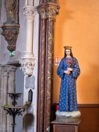 Statue de Notre-Dame de Pontmain, basilique Notre-Dame-d'Espérance (Saint-Brieuc)