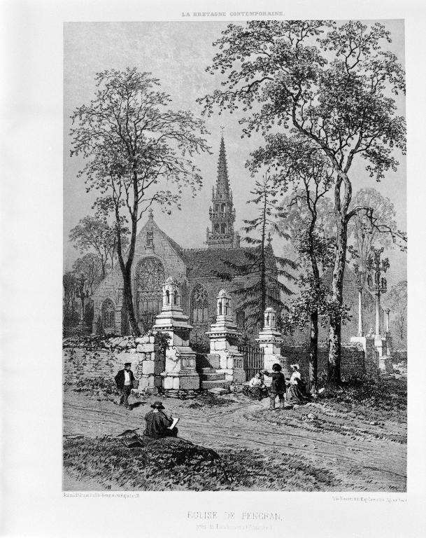 Enclos paroissial et église Notre-Dame (Pencran)