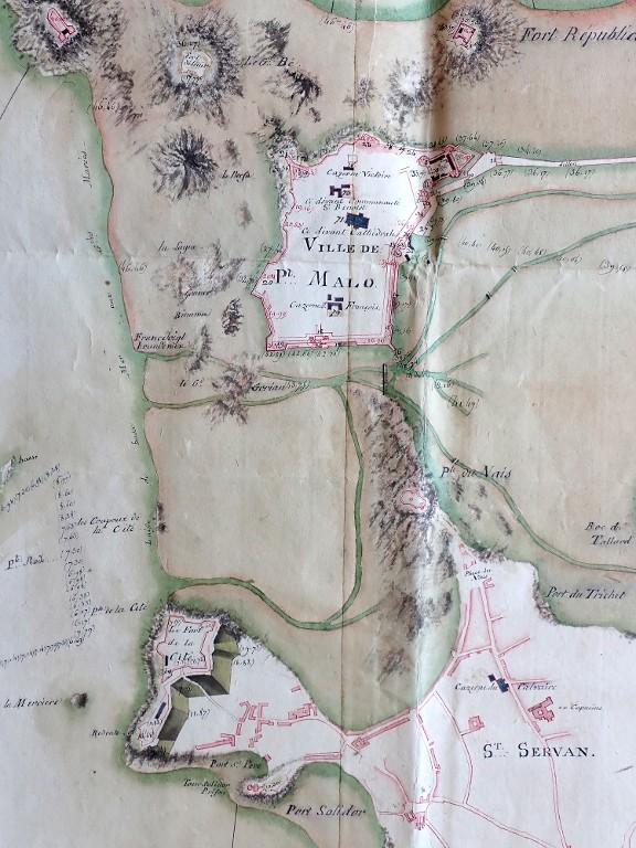 Fort du Naye puis ensemble fortifié (Ra 226) (dossier en cours), Le Naye (Saint-Malo)