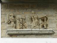 L'Annonciation, bas-relief, 26 rue du Docteur Ferdinand Thomas (Hennebont)