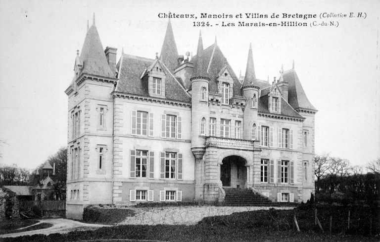 Château des Marais (enquête thématique régionale Les châteaux du 19e siècle en Bretagne)
