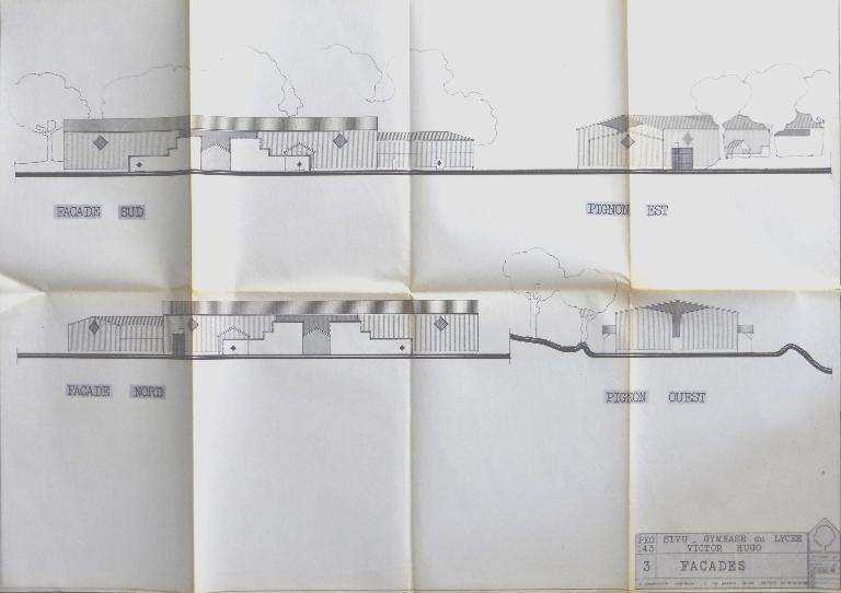 Gymnase du lycée Victor Hugo, 26 avenue François Mitterrand (Hennebont)