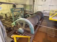 Local du treuil de hissage du slipway du bunker K1 (Lorient)