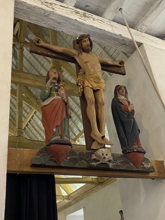 Poutre de gloire, église Saint-Jean-Baptiste du Temple (Carentoir)