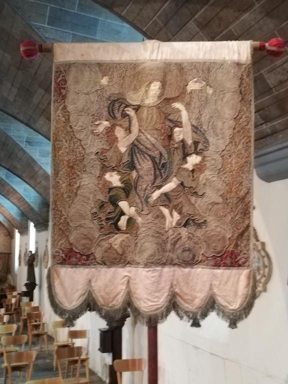 Bannière : Assomption, Crucifixion, église paroissiale Notre-Dame (Bringolo)