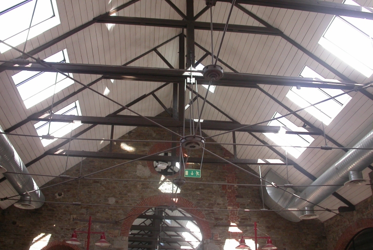 Usine de construction mécanique Rosengart, puis Chaffoteaux et Maury, actuellement magasins de commerce, quai Armez, port du Légué (Saint-Brieuc) TRAVAIL EN COURS