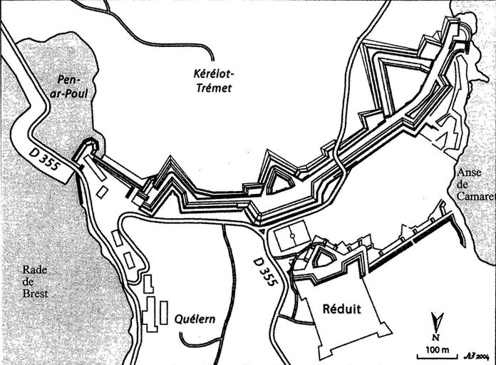 Fort de Quélern dit réduit de Quélern (Roscanvel)