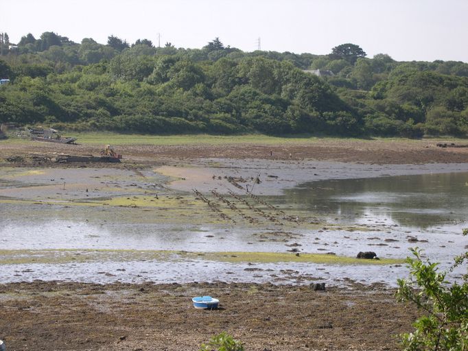 Front de mer de l'anse de Rostellec (Crozon)