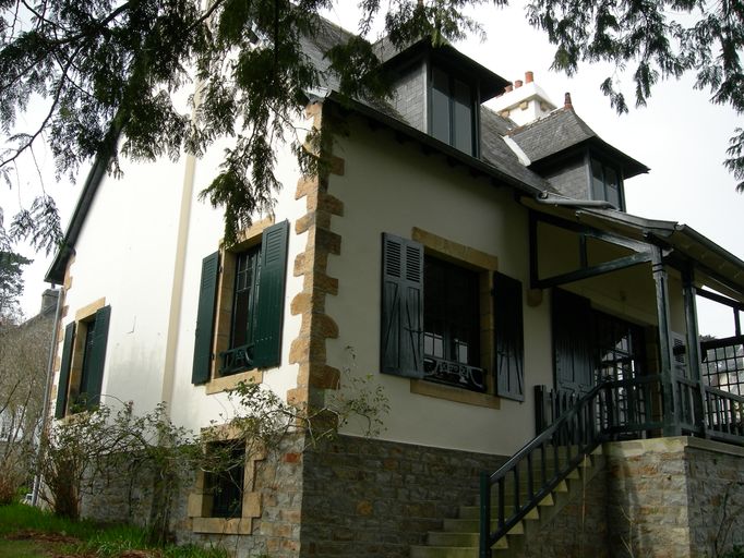 Maison de villégiature anciennement Les Lilas, 15 rue Myrdhine, Morgat (Crozon)