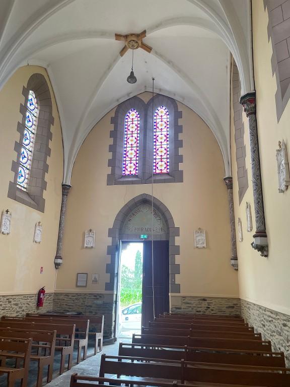 Chapelle frairienne Sainte-Anne et Saint-Julien, la Heinrière (Domalain)