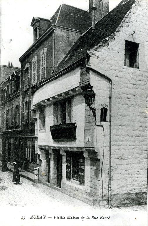Maison, 1 rue Barré (Auray)
