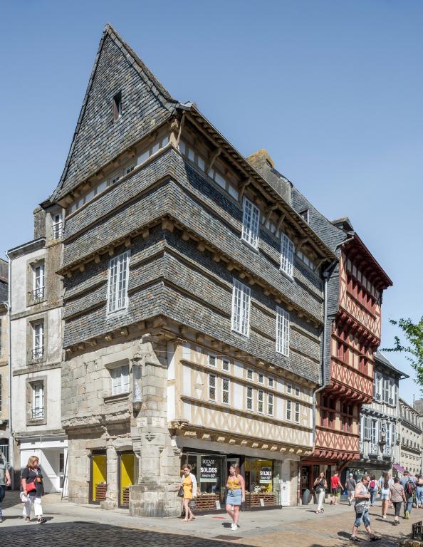 Maison, 14 rue Kéréon, 1 rue de la Boucherie (Quimper)