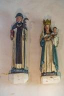 Statue : Saint Maur, chapelle Saint-Maur (Ploërmel)