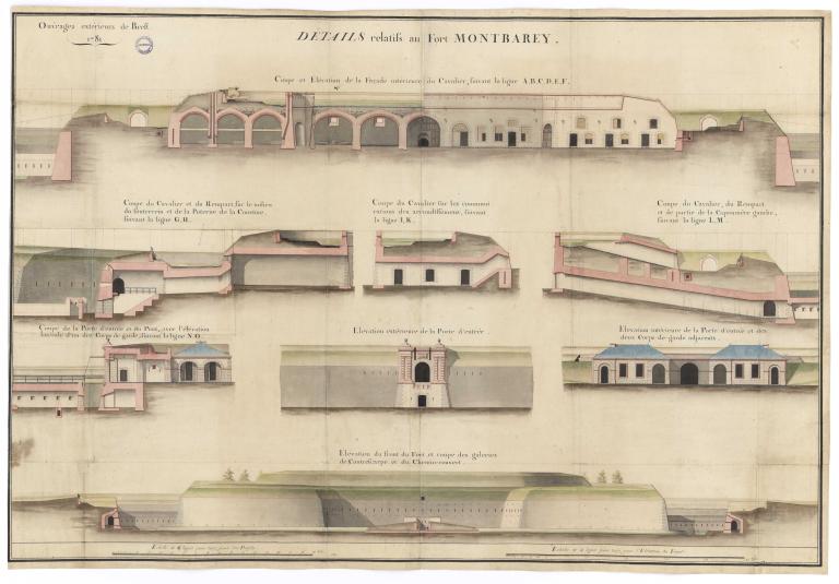Fort Montbarey, Allée de Bir Hakeim (Brest)