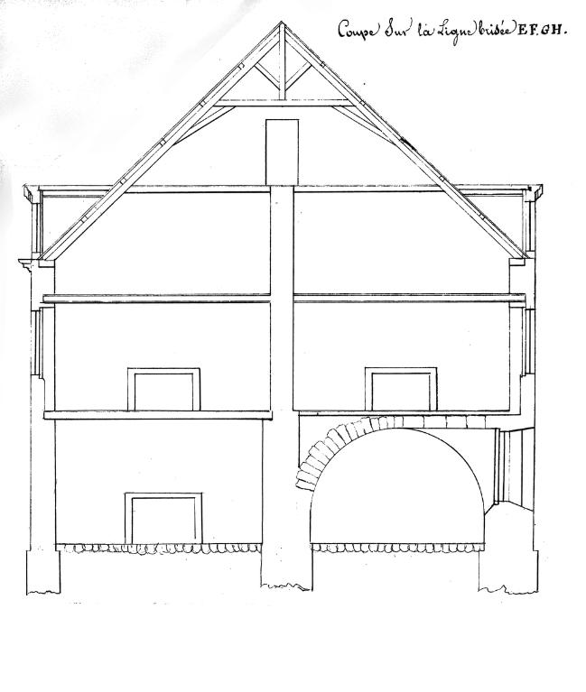 Ancienne prison royale, 8 rue du jeu de Paume (Auray)