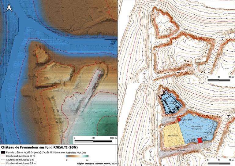 Château de Frynaudour (Quemper-Guézennec)