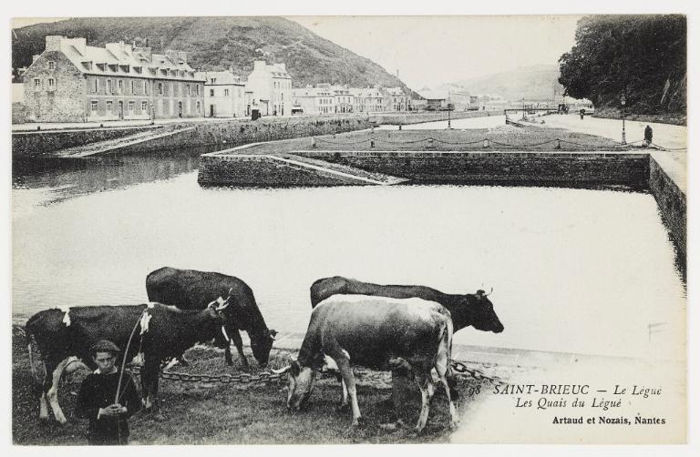 Les quais, cales et perrés du port du Légué (Saint-Brieuc) TRAVAIL EN COURS
