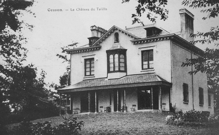 Maison de maître dite du château de la Touche Ublin puis château du Taillis, rue de la Touche Ablin (Cesson-Sévigné)