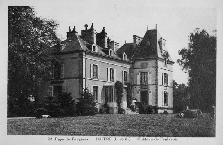 Château de Feulavoir (Luitré fusionnée en Luitré-Dompierre en 2019)