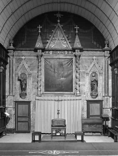 Eglise paroissiale Saint-Samson (La Fontenelle fusionnée en Val-Couesnon en 2019)