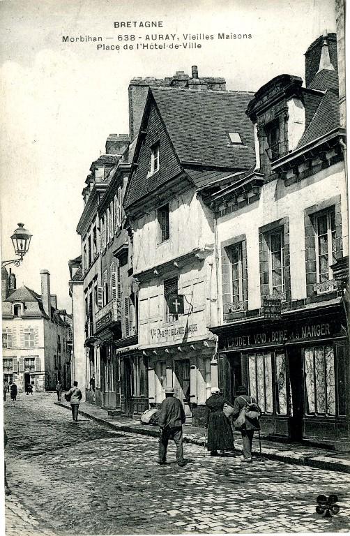 Inventaire de l'architecture urbaine en pan de bois d'Auray