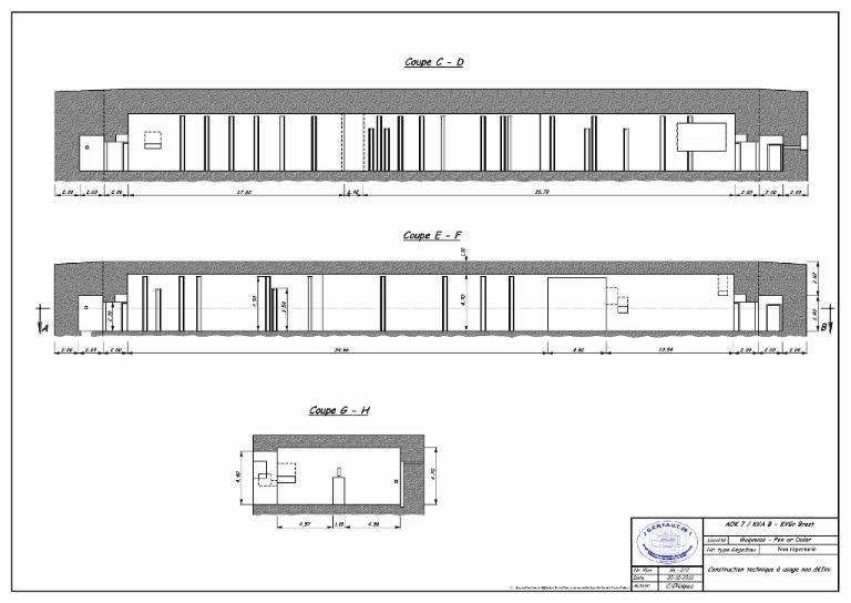 Bunker à usage technique, à l'ouest de la Clinique de Pen ar Dalar (Guipavas)