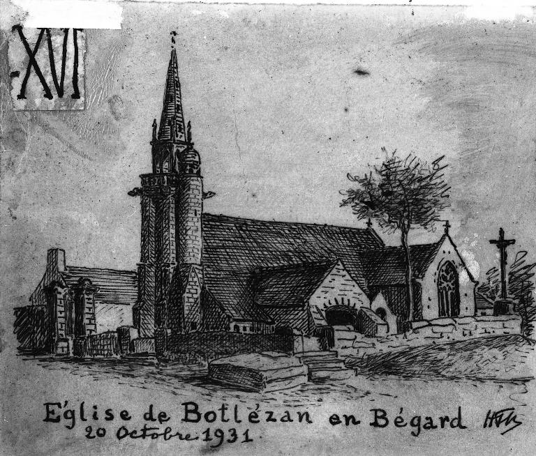 Eglise Paroissiale Sainte-Tumelle, Botlezan (Bégard)