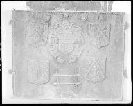 Plaque de cheminée 3, Manoir de Bohurel (Sérent)