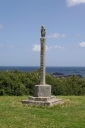 Croix monumentale dite Kroaz Pell ou Croix de la Pointe, puis Croix des Veuves, Trinité (Ploubazlanec)