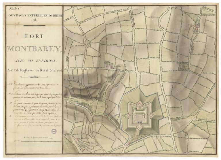 Fort Montbarey, Allée de Bir Hakeim (Brest)