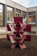 La décoration au titre du 1% artistique du lycée Bertrand-d'Argentré, 15 rue du collège (Vitré)