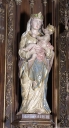 Statue couronnée : Vierge à l'Enfant, basilique Notre-Dame-de-La-Guerche (La Guerche-de-Bretagne)