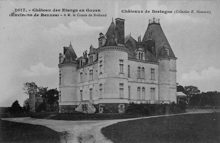 Château des Etangs (détruit), Lampâtre (Goven)