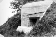 Bunker - casemate de type 612 pour un canon de campagne de 10,5 cm, Pointe de Penn al Lann (Carantec)