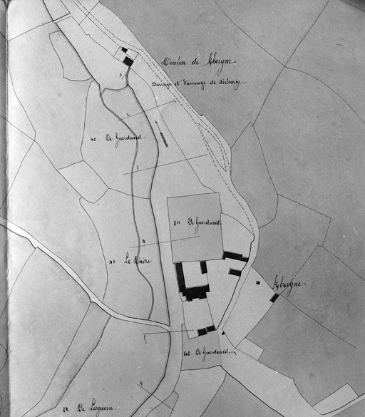 Moulin à farine, Moulin de Kerborgne (Plounévez-Quintin)