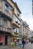 Architecture urbaine en pan de bois de Quimper