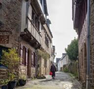 Architecture urbaine en pan de bois d’Auray
