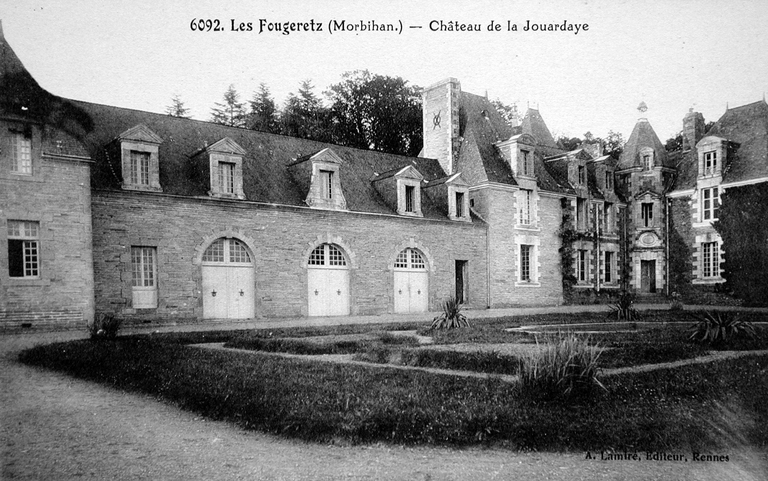 Manoir puis château, la Jouardais (Les Fougerêts)